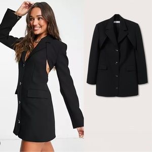MANGO DETACHABLE BLAZER DRESS 👗